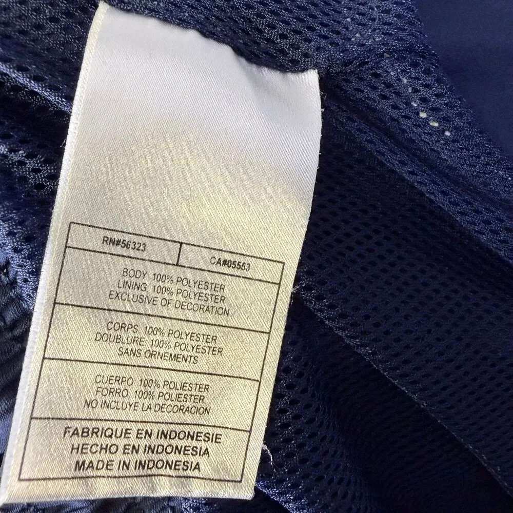 Vintage Nike Men's Swim Trunks Shorts Size Large Blue Beach Mesh Lined Gray Tag